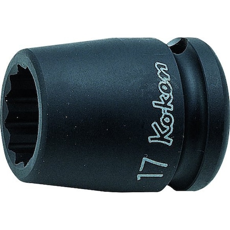 Ko-Ken Tools Socket 26mm 12 Point 38mm 1/2 Sq. Drive 14405M-26